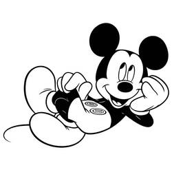 Página para colorir: Mickey (Filmes animados) #170106 - Páginas para Colorir Imprimíveis Gratuitamente