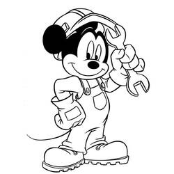 Página para colorir: Mickey (Filmes animados) #170110 - Páginas para Colorir Imprimíveis Gratuitamente