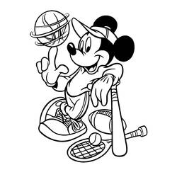 Página para colorir: Mickey (Filmes animados) #170117 - Páginas para Colorir Imprimíveis Gratuitamente