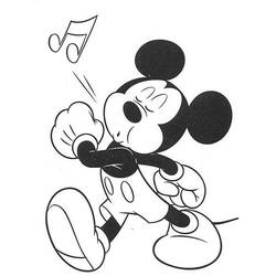 Página para colorir: Mickey (Filmes animados) #170130 - Páginas para Colorir Imprimíveis Gratuitamente