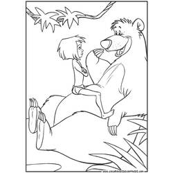 Página para colorir: O livro da Selva (Filmes animados) #130166 - Páginas para Colorir Imprimíveis Gratuitamente