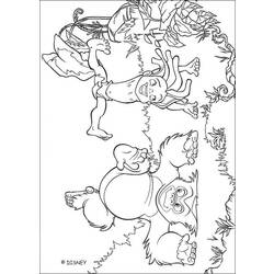 Página para colorir: O livro da Selva (Filmes animados) #130170 - Páginas para Colorir Imprimíveis Gratuitamente
