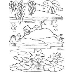 Página para colorir: O livro da Selva (Filmes animados) #130287 - Páginas para Colorir Imprimíveis Gratuitamente