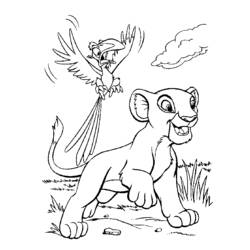 Página para colorir: O Rei Leão (Filmes animados) #73629 - Páginas para Colorir Imprimíveis Gratuitamente