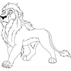 Página para colorir: O Rei Leão (Filmes animados) #73691 - Páginas para Colorir Imprimíveis Gratuitamente