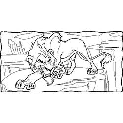 Página para colorir: O Rei Leão (Filmes animados) #73714 - Páginas para Colorir Imprimíveis Gratuitamente