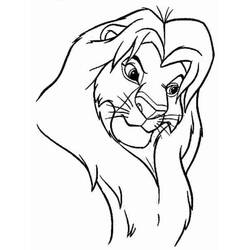 Página para colorir: O Rei Leão (Filmes animados) #73741 - Páginas para Colorir Imprimíveis Gratuitamente