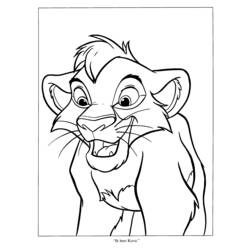 Desenhos para colorir: O Rei Leão - Páginas para Colorir Imprimíveis Gratuitamente