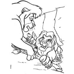 Página para colorir: O Rei Leão (Filmes animados) #73756 - Páginas para Colorir Imprimíveis Gratuitamente