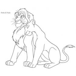 Página para colorir: O Rei Leão (Filmes animados) #73769 - Páginas para Colorir Imprimíveis Gratuitamente