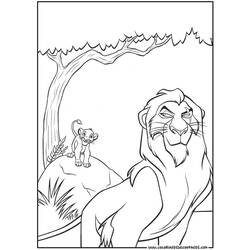 Página para colorir: O Rei Leão (Filmes animados) #73853 - Páginas para Colorir Imprimíveis Gratuitamente