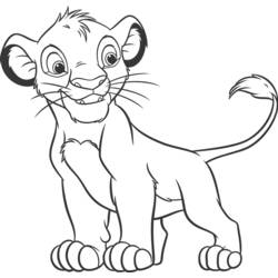 Página para colorir: O Rei Leão (Filmes animados) #73857 - Páginas para Colorir Imprimíveis Gratuitamente