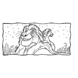 Página para colorir: O Rei Leão (Filmes animados) #73858 - Páginas para Colorir Imprimíveis Gratuitamente