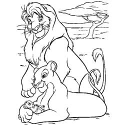 Página para colorir: O Rei Leão (Filmes animados) #73955 - Páginas para Colorir Imprimíveis Gratuitamente