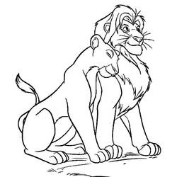 Página para colorir: O Rei Leão (Filmes animados) #73962 - Páginas para Colorir Imprimíveis Gratuitamente