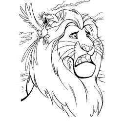 Página para colorir: O Rei Leão (Filmes animados) #73967 - Páginas para Colorir Imprimíveis Gratuitamente