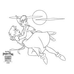 Página para colorir: Peter Pan (Filmes animados) #128829 - Páginas para Colorir Imprimíveis Gratuitamente