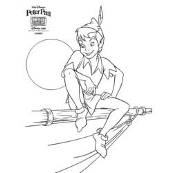 Página para colorir: Peter Pan (Filmes animados) #128832 - Páginas para Colorir Imprimíveis Gratuitamente