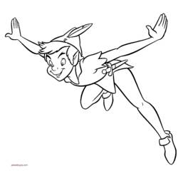 Página para colorir: Peter Pan (Filmes animados) #128854 - Páginas para colorir imprimíveis