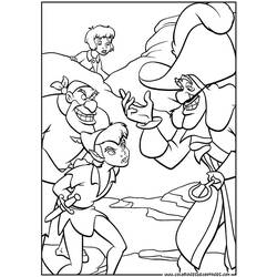 Página para colorir: Peter Pan (Filmes animados) #128992 - Páginas para Colorir Imprimíveis Gratuitamente