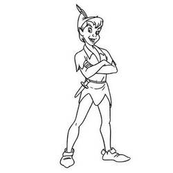 Página para colorir: Peter Pan (Filmes animados) #129052 - Páginas para colorir imprimíveis
