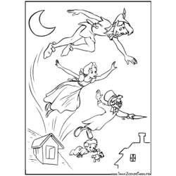 Página para colorir: Peter Pan (Filmes animados) #129064 - Páginas para Colorir Imprimíveis Gratuitamente