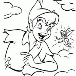 Página para colorir: Peter Pan (Filmes animados) #129075 - Páginas para Colorir Imprimíveis Gratuitamente