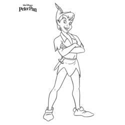 Página para colorir: Peter Pan (Filmes animados) #129080 - Páginas para colorir imprimíveis