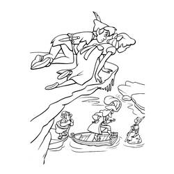 Página para colorir: Peter Pan (Filmes animados) #129110 - Páginas para colorir imprimíveis