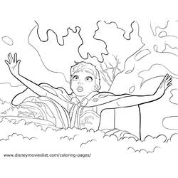 Página para colorir: Rainha do gelo (Filmes animados) #71690 - Páginas para Colorir Imprimíveis Gratuitamente