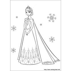 Página para colorir: Rainha do gelo (Filmes animados) #71724 - Páginas para Colorir Imprimíveis Gratuitamente