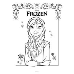 Página para colorir: Rainha do gelo (Filmes animados) #71785 - Páginas para Colorir Imprimíveis Gratuitamente