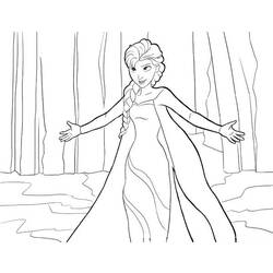 Página para colorir: Rainha do gelo (Filmes animados) #71814 - Páginas para Colorir Imprimíveis Gratuitamente