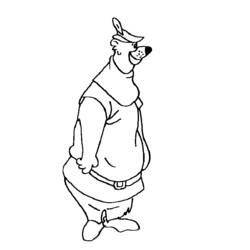 Página para colorir: Robin Hood (Filmes animados) #133005 - Páginas para Colorir Imprimíveis Gratuitamente