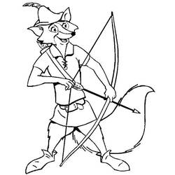 Página para colorir: Robin Hood (Filmes animados) #133080 - Páginas para Colorir Imprimíveis Gratuitamente