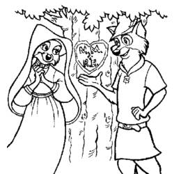 Página para colorir: Robin Hood (Filmes animados) #133089 - Páginas para Colorir Imprimíveis Gratuitamente