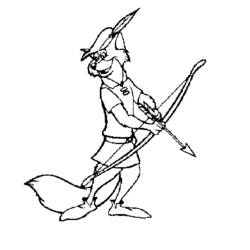 Página para colorir: Robin Hood (Filmes animados) #133094 - Páginas para Colorir Imprimíveis Gratuitamente