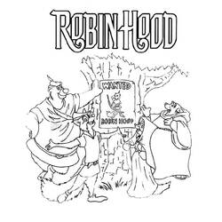 Página para colorir: Robin Hood (Filmes animados) #133122 - Páginas para Colorir Imprimíveis Gratuitamente