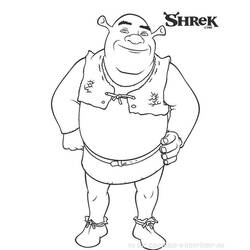 Página para colorir: Shrek (Filmes animados) #115062 - Páginas para Colorir Imprimíveis Gratuitamente