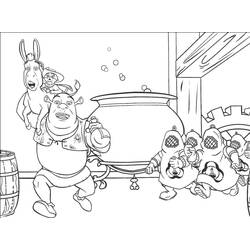 Página para colorir: Shrek (Filmes animados) #115101 - Páginas para Colorir Imprimíveis Gratuitamente