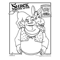 Página para colorir: Shrek (Filmes animados) #115102 - Páginas para Colorir Imprimíveis Gratuitamente