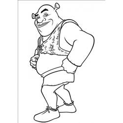 Página para colorir: Shrek (Filmes animados) #115103 - Páginas para Colorir Imprimíveis Gratuitamente