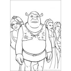 Página para colorir: Shrek (Filmes animados) #115140 - Páginas para Colorir Imprimíveis Gratuitamente