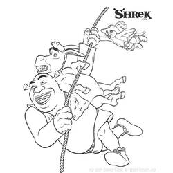 Página para colorir: Shrek (Filmes animados) #115183 - Páginas para Colorir Imprimíveis Gratuitamente