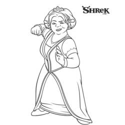 Página para colorir: Shrek (Filmes animados) #115209 - Páginas para Colorir Imprimíveis Gratuitamente