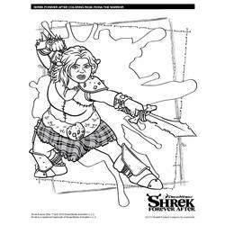 Página para colorir: Shrek (Filmes animados) #115227 - Páginas para Colorir Imprimíveis Gratuitamente