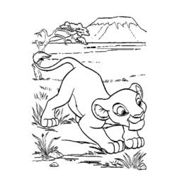 Página para colorir: simba (Filmes animados) #169990 - Páginas para Colorir Imprimíveis Gratuitamente
