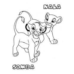Página para colorir: simba (Filmes animados) #170024 - Páginas para Colorir Imprimíveis Gratuitamente
