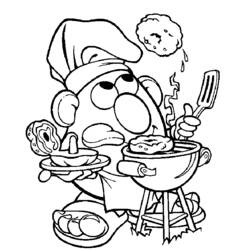Página para colorir: Sr. batata (Filmes animados) #45102 - Páginas para Colorir Imprimíveis Gratuitamente
