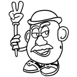 Página para colorir: Sr. batata (Filmes animados) #45110 - Páginas para Colorir Imprimíveis Gratuitamente